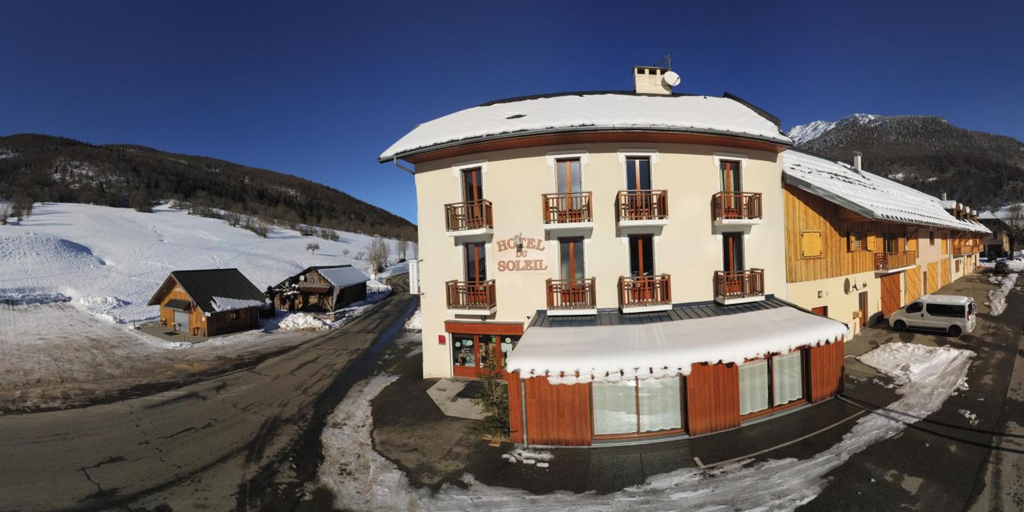 Hotel Du Soleil Aillon-le-Jeune Exteriér fotografie